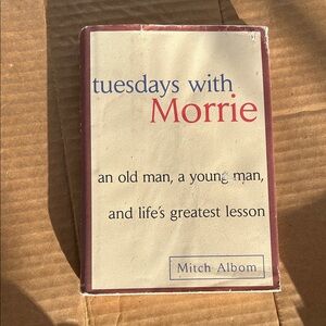 Tuesdays with Morrie Book